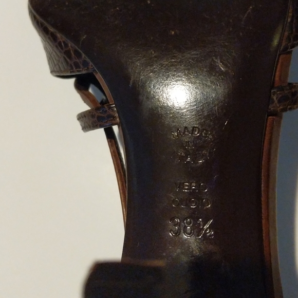 Philosophy di Alberta Ferretti leather Heels Italy - Picture 9 of 9